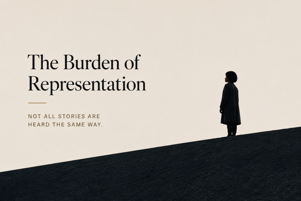 The Burden of Representation Title Image